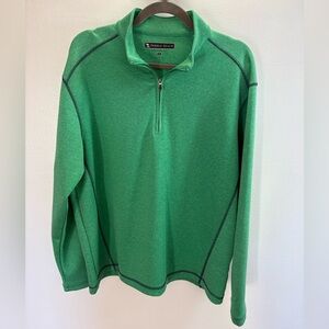 NWOT Pebble Beach Green Performance 1/4 Zip Sweatshirt M